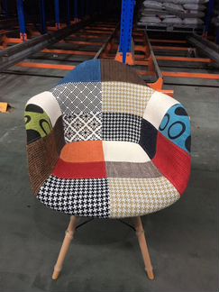Стул Кресло patchwork eames