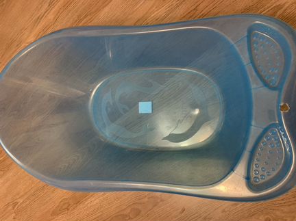 Ванночка + горка для купания