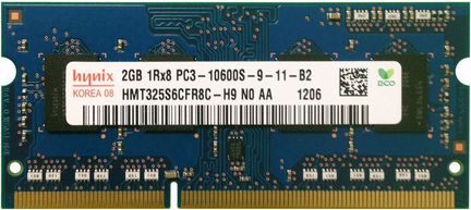 Модуль памяти для ноутбука DDR3 2 GB
