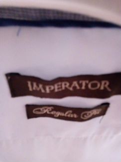 Рубашка белая подростковая новпя 39 170-176