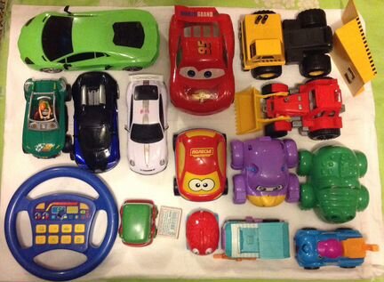 Машинки разные