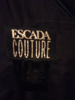 Платье escada шелк