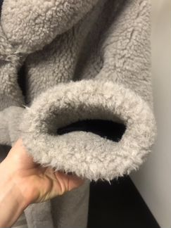 Шуба экошуба из шерсти чебурашка