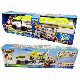 Большой Зеленый Автовоз Спасателей