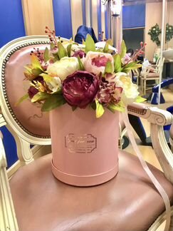 Неувядающие вечные букеты ручной работы