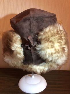 Шапка замша овчина, конец 70-х