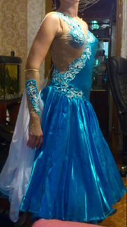 Платье для бальных танцев, стандарт