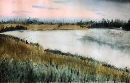 Картина акварелью