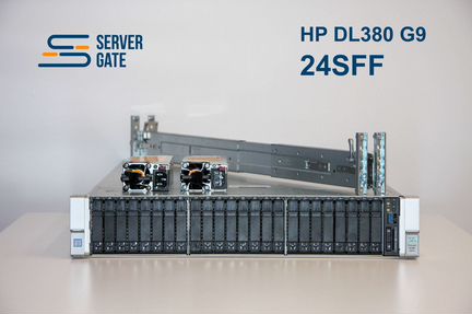 Сервер HP DL380 G9 24SFF 2x E5-2660v3 64 GB