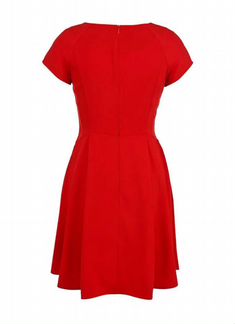 Красное платье размер 46