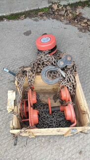 Таль каретка ручная с крюком 3 т