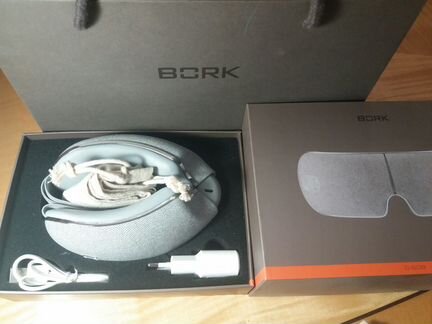 Элитные массажные очки для глаз bork,новые