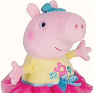 Две игрушки Свинка Пеппа+Джордж музыкальные