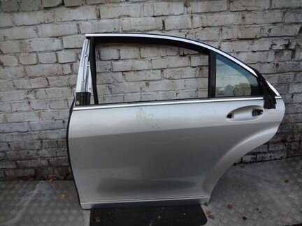Дверь задняя левая Мерседес 221 длинная база