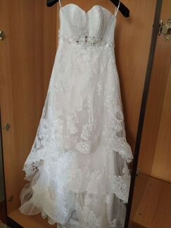 Свадебное платье 42-44 бу