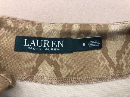 Ralph Lauren платье анималистичный принт новое 44