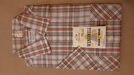 Vintage Pennleigh Sanforized Shirt USA Made M 50-е