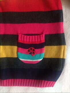 Теплое платье на девочку