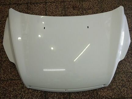 Капот белый Форд Фокус 2 рестайлинг