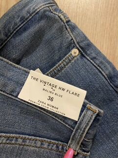 Zara новые джинсы широкие