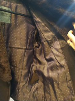 Куртка косуха La Reine Blanche 44р коричневая