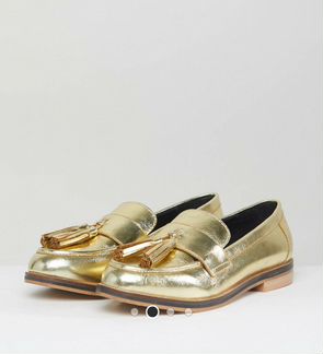 Кожаные лоферы