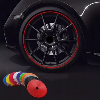 Цветные колёса накладки для диска автомобиля