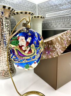 Елочная игрушка jay strongwater mackenzie-childs m