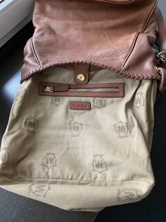 Сумка из натуральной кожи Massimo Dutti