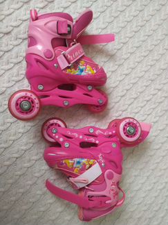 Роликовые коньки р.26-29+ защита