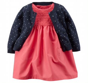 Комплект для девочки Carters (новый)