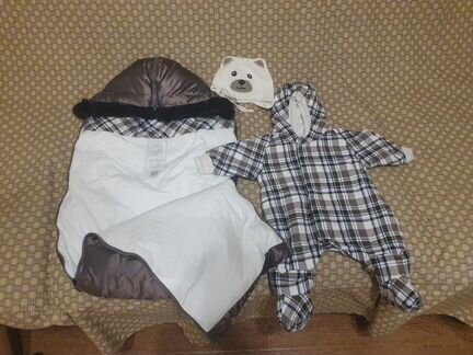 Зимний конверт с омбенезоном