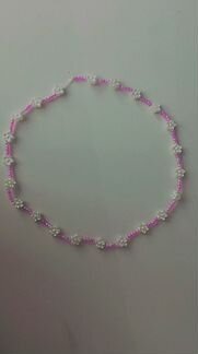 Чокер из бисера в стиле indie kid