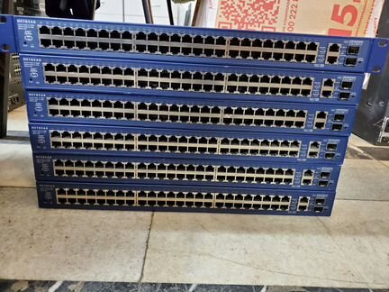 Коммутатор netgear FS750T2 б.у