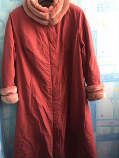 Утеплённое Пальто р.56-60