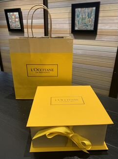 Подарочная коробка и пакет L’Occitane