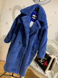 Шубка Max Mara синяя