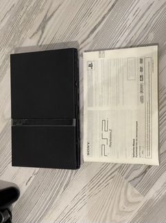 Sony PS2 Slim в коробке + 2 игры