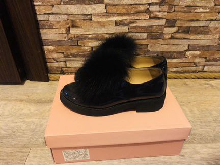 Ботинки лоферы Эконика