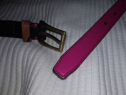 Кожаный детский ремень Paul Smith 60 см оригинал