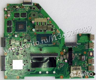 Материнская плата Asus X550VX I5-6300HQ V2G EDP