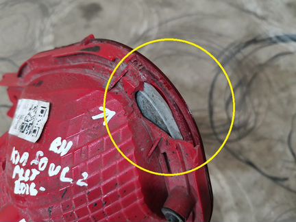 Задний правый птф KIA soul 2 рестайлинг 2016-2019