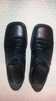 Полуботинки мужские черные размер 43+ 1/2