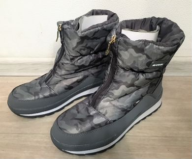 Дутики полусапожки молния спереди 38 - 39 р