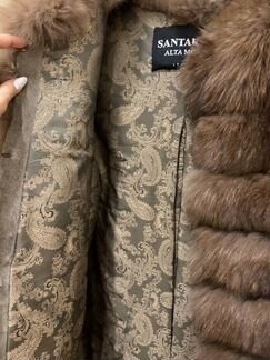 Шуба трансформер из песца