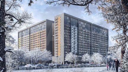 2-к апартаменты, 51.2 м², 17/17 эт.