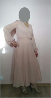 Платье LN family пудрового цвета