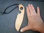 Нож деревянный