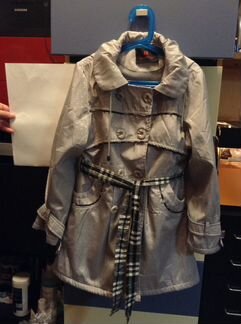 Плащ утеплённый