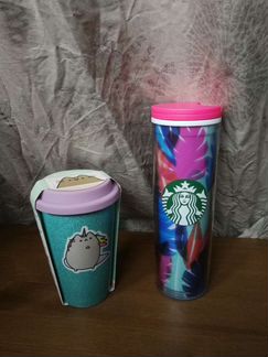 Новый термостакан и кружка Starbucks